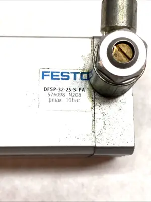 USED FESTO STOPPER CYLINDER PNEUMATIC 32MM BORE 25MM STROKE 576098
