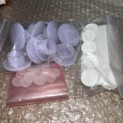 Large Lot of New various IDEC   Buttons & Caps See Photos + Warranty