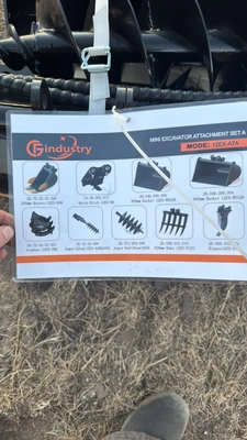 Mini Excavator Attachment	AGT	2026	Unused	12EX-ATA