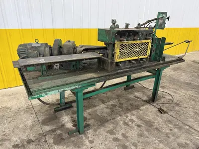 USED BLISS/MAC-HEMP AXY 6-ROLL ROTARY TUBE & PIPE STRAIGHTENER (14626)