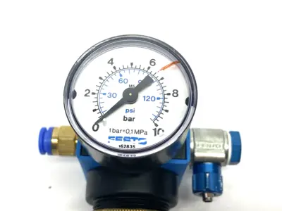 Used Festo Modular Direct Pressure Regulator 1/8" Ports 150043 Air Pressure Regulators Michigan US | Maverick Industrial Sales #1395033