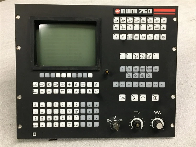 Used NUM NUM760 -OPERATOR PANEL Misc Electrical & Power Parts BE | Apt International N.V #363525