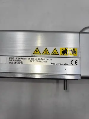 Used IAI IAI RCS4-RRA6C-WA-100-6-65-T4-X10-CJB ELECTRIC ACTUATOR Linear Actuators | ND Industrial Surplus #1211481