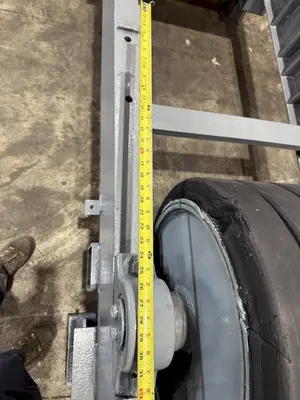 120 TON (240,000 LBS) RANSOME PANDJIRIS POWERED TANK TURNING ROLLS, POWER & IDLER: STOCK #23144