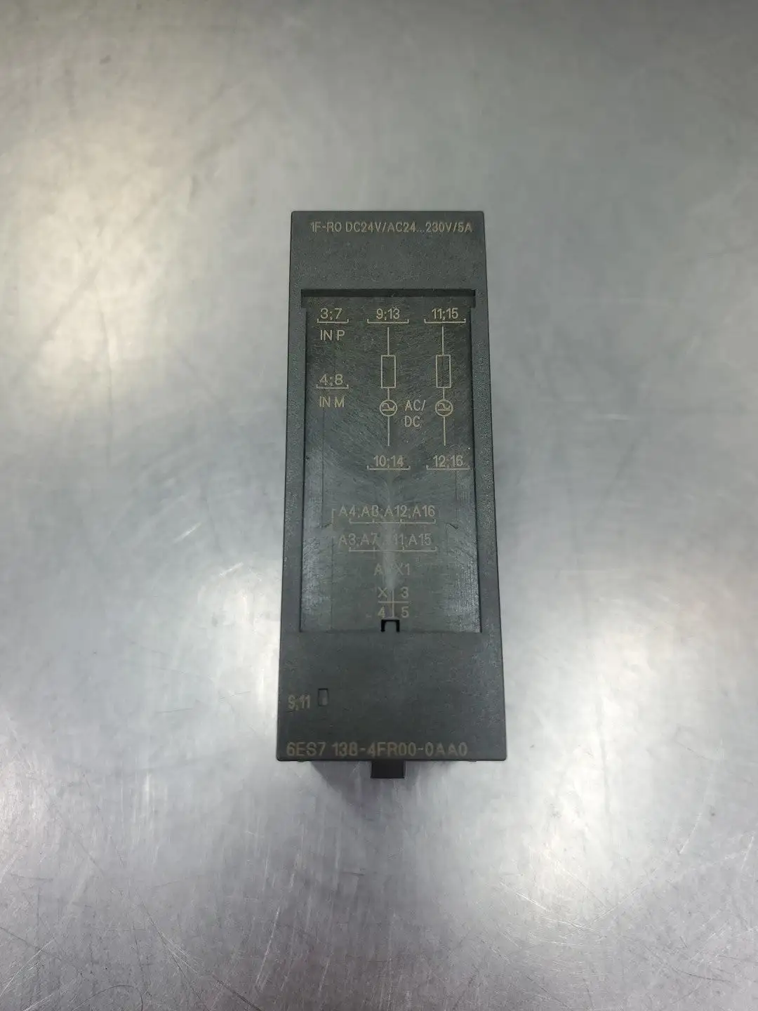 USED Siemens SIMATIC S7 6ES7138-4FR00-0AA0 RELAY OUTPUT MODULE