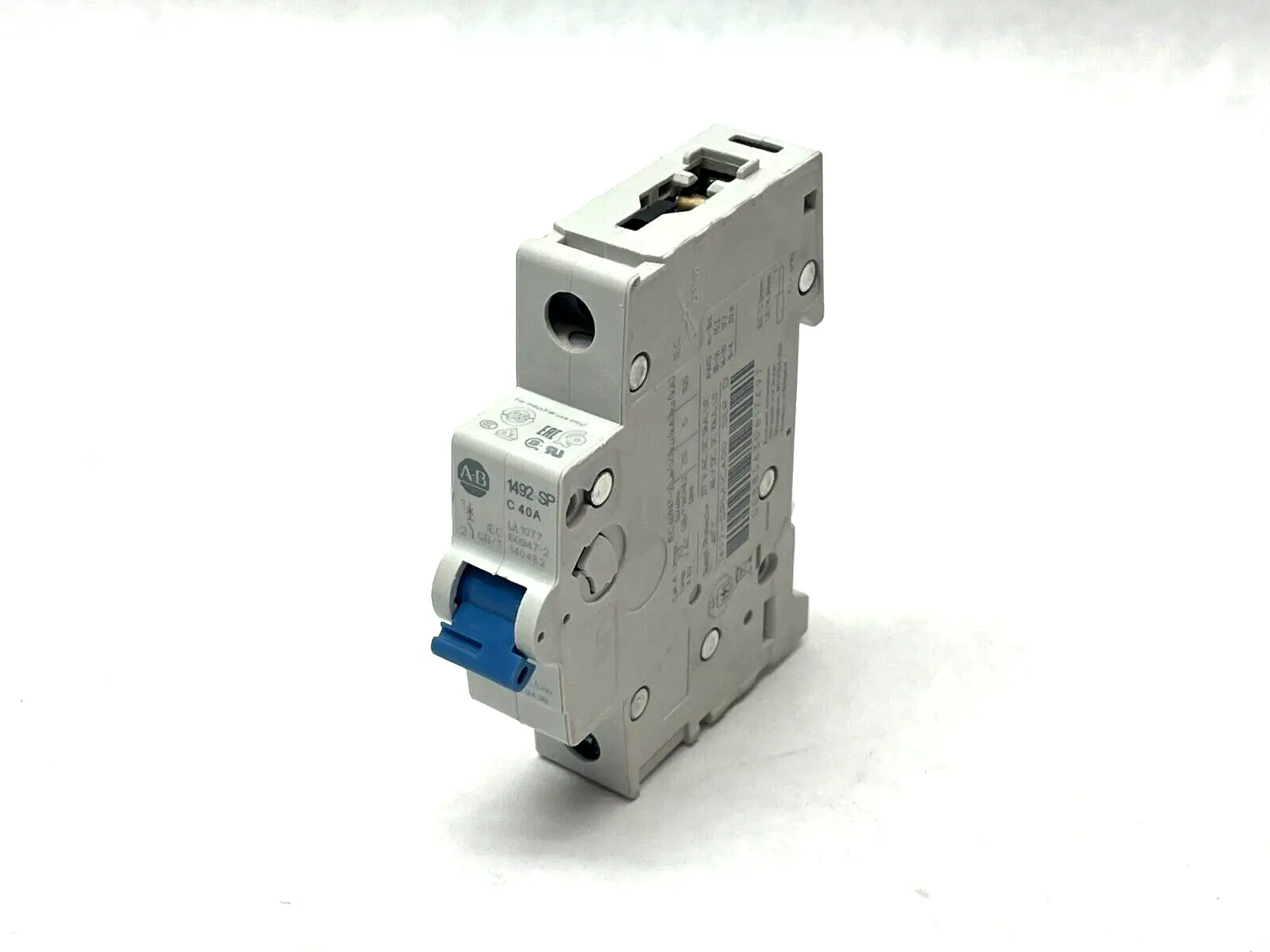 1492-SPM1C400 | Allen Bradley  Ser. D Circuit Breaker Miniature 40A 1P - Used