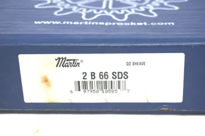 NEW MARTIN 2-B 66-SDS SHEAVE 2B66SDS