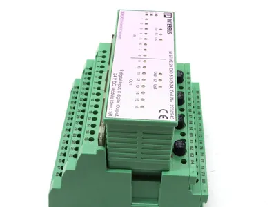 USED PHOENIX CONTACT IB-STME-24-DIO-8/8/3-2A INTERBUS IO MODULE IBSTME24DIO8832A