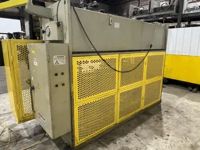 88 TON X 10' US INDUSTRIAL MODEL #US8810 HYDRAULIC PRESS BRAKE WITH BACK GAUGE: STOCK #21998