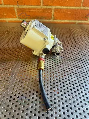 Used PROMATION P1.B-24N4-DC PRECISION ACTUATION VALVE 135 LBS /15NM W/ 3.4" VALVE Valves/Fittings California US | Equipment Lab #1418449