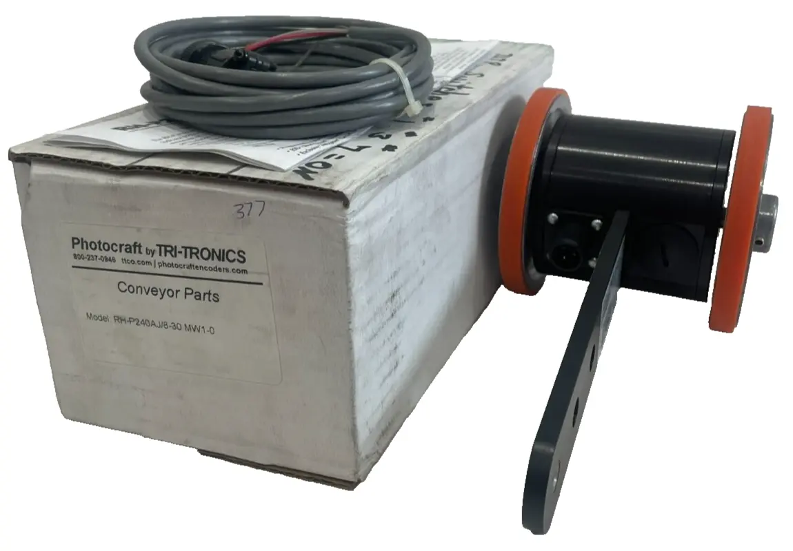 NEW PHOTOCRAFT RH-P240AJ/8-30 MW-1-B DUAL WHEEL ENCODER MW1B RHP240AJ830 MW1-0