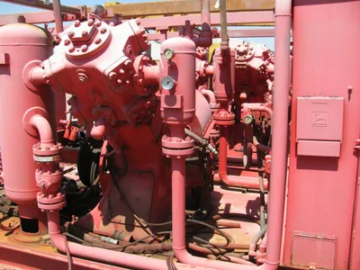 Used Joy WB12 Qty 2 005 Lubricated Reciprocating Air Compressors Oklahoma US | Borderless Services #1378287