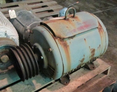 75 HP Lincoln Electric Motor, 1775 rpm, 365T Frame