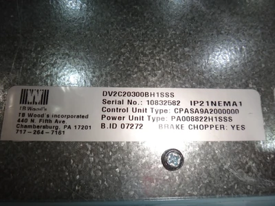 TB Woods DV2C20300BH1SSS