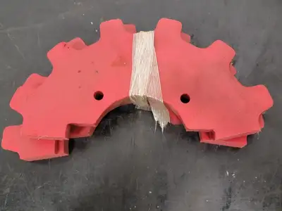 Split Mill Chain Sprocket - 13 Teeth Plastic