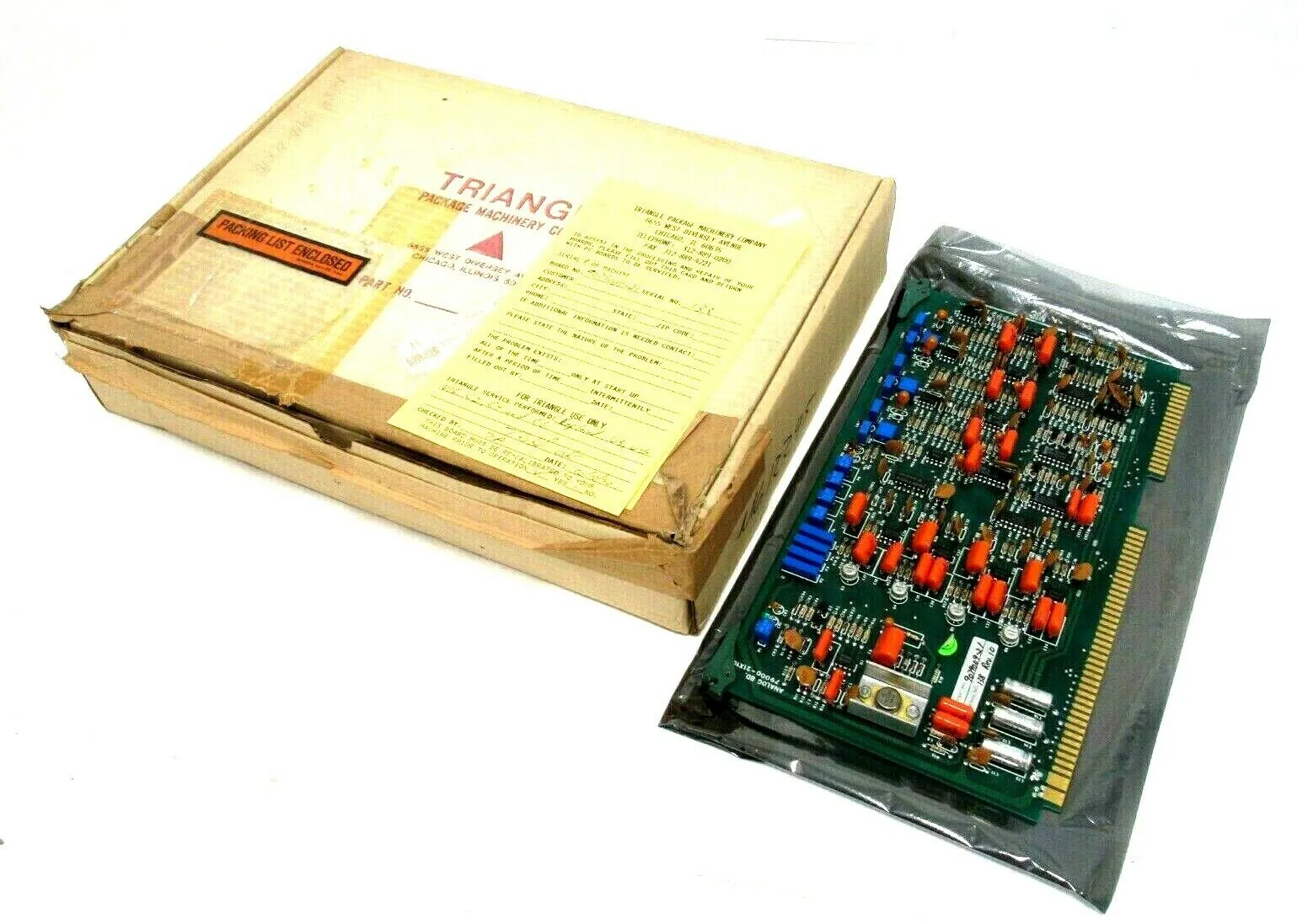 REFURBISHED TRIANGLE MACHINE 9079009-21 CIRCUIT BOARD 79000-21X10 907900921