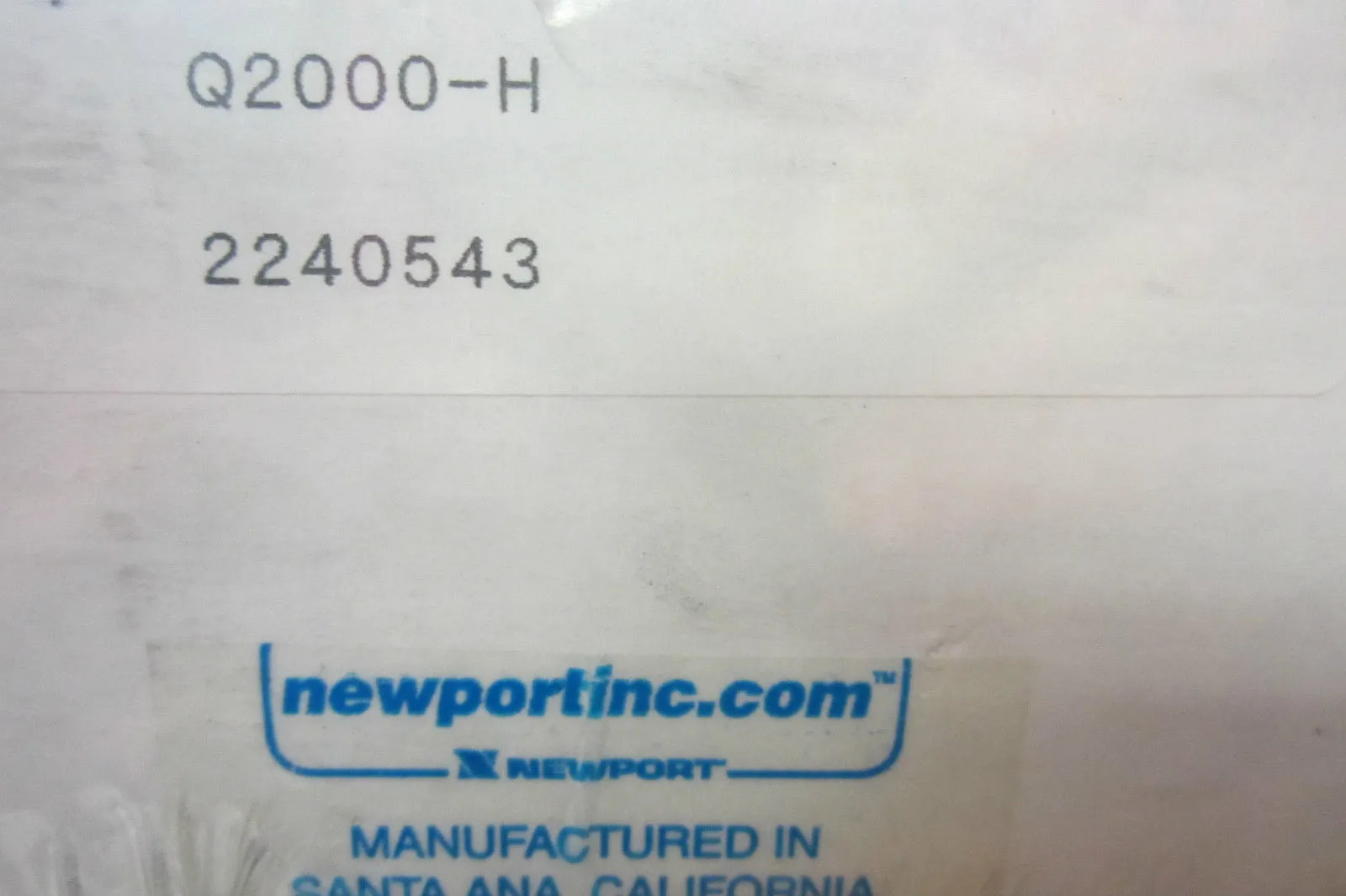 NEW SEALED NEWPORT Q2000-H DISPLAY PANEL Q2000H