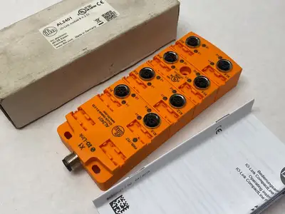 USED IFM COMPACTLINE MODULE, IO-LINK MODULE 8 X 2 DI IP 67