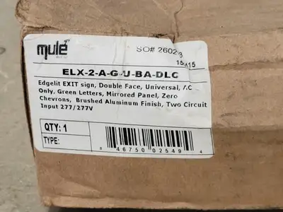 NEW MULE ELX-2-A-G-U-BA-DLC