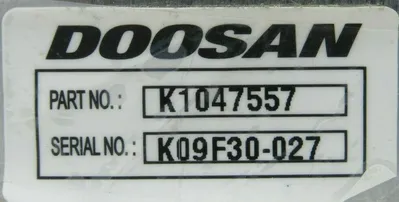 NEW DOOSAN K1047557 VALVE, SOLENOID