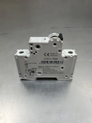 USED Siemens 5SJ4111-7HG40 Circuit Breaker, 5A, 1P, 277VAC, 60VDC, Lot of 4