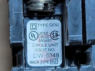 USED SQUARE D DW-6348