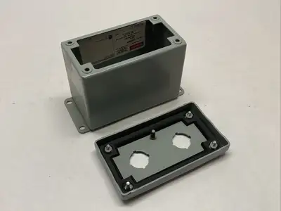 E2PBGXM | Hoffman  Deep Pushbutton Enclosure 2PB x 22.5mm - New Other