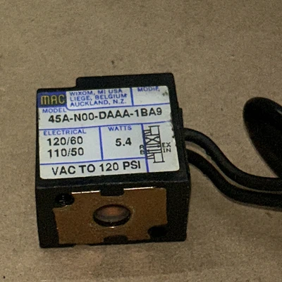 USED MAC VALVES INC 45A-N00-DAAA-1BA9