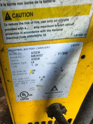 USED APPLIED ENERGY A15236