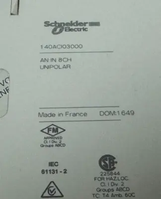 USED SCHNEIDER 140ACI03000