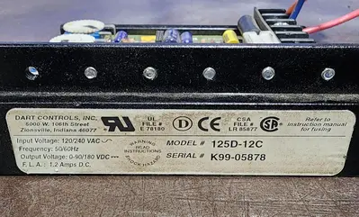 USED DART CONTROLS 125D-12C