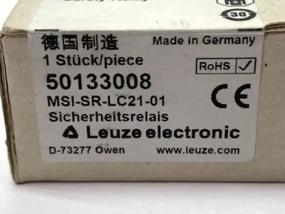 New | in-Stock MSI Safety Relay 50133008 Relays & Switches Michigan US | Maverick Industrial Sales #1399956