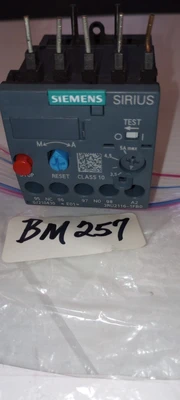 Used Siemens Siemens Overload Relay class 10 3.5-5.0 Panel mount Relays & Switches Arizona US | ASSET CONVERSION SPECIALISTS, INC. #1319468