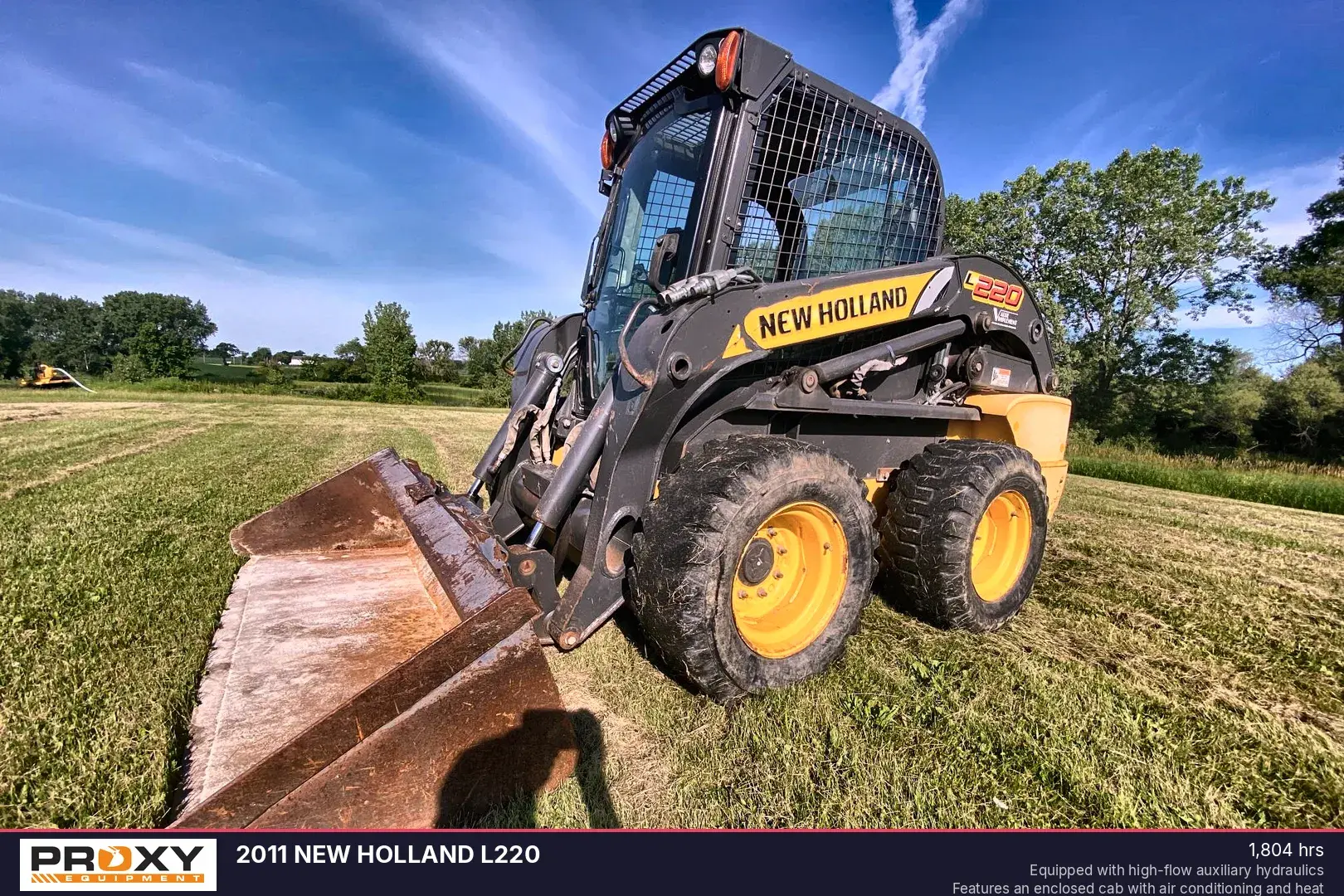 Used 2011 NEW HOLLAND L220 Skid Steer Loaders Wisconsin US | Proxy Equipment #1377978