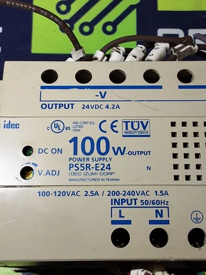 IDEC PS5R-E24 POWER SUPPLY 100W OUTPUT