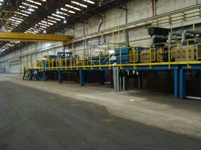 Polishing Line, Herr Voss, 62" x 0.135"