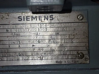 USED SIEMENS 1HU31040AH010ZZ9Z