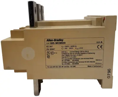 USED ALLEN BRADLEY 825-MCM630