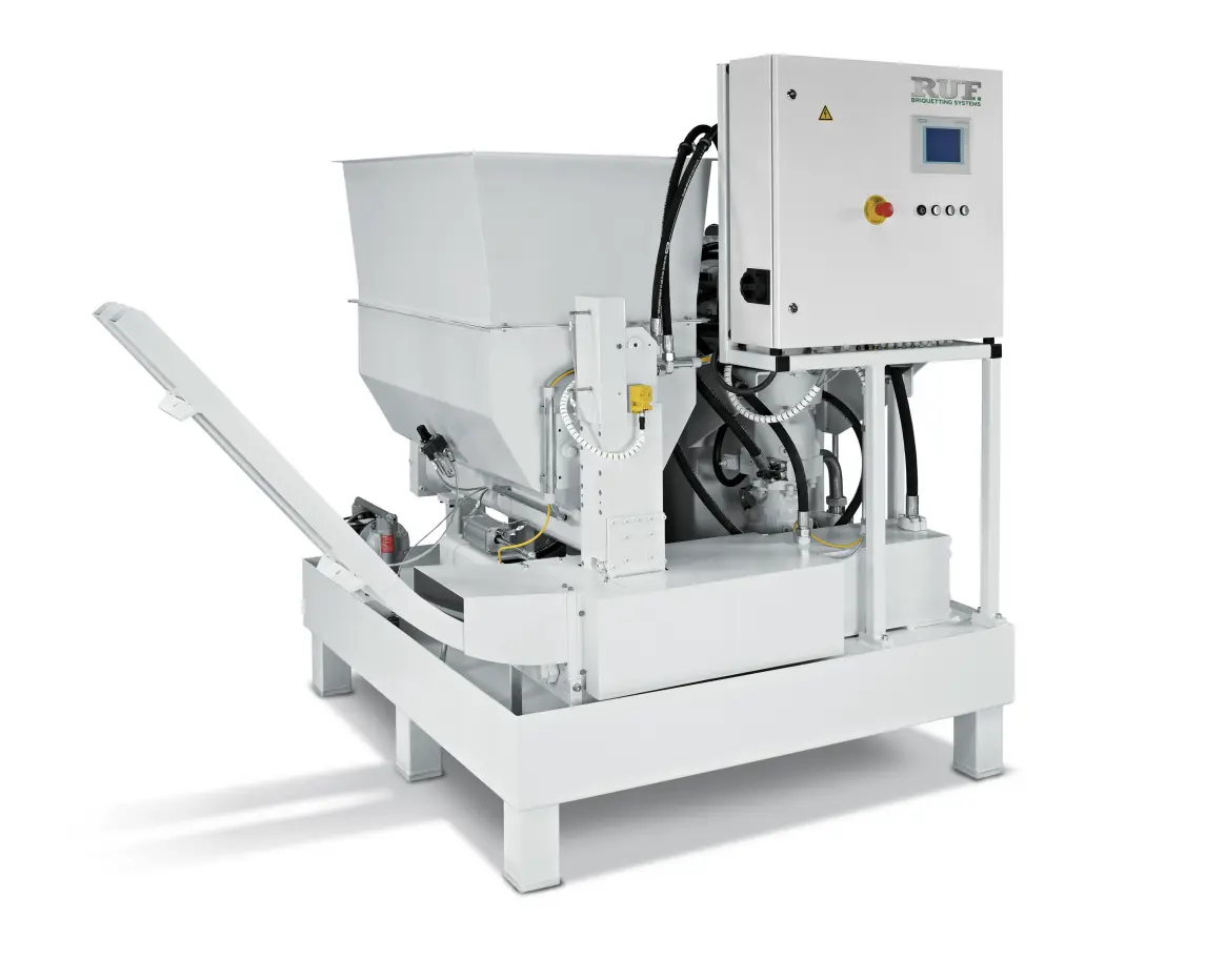 USED RUF BRIQUETTING SYSTEMS 11/1600/80