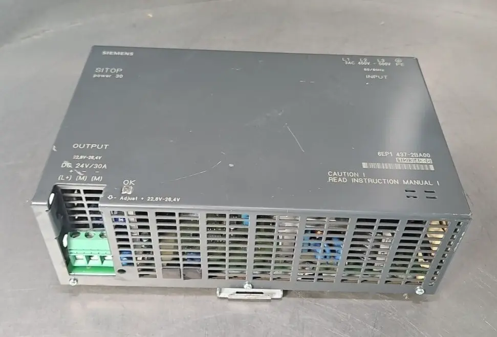 Siemens 6EP1437-2BA00 Power Supply Module SITOP POWER 30 (BIN654)