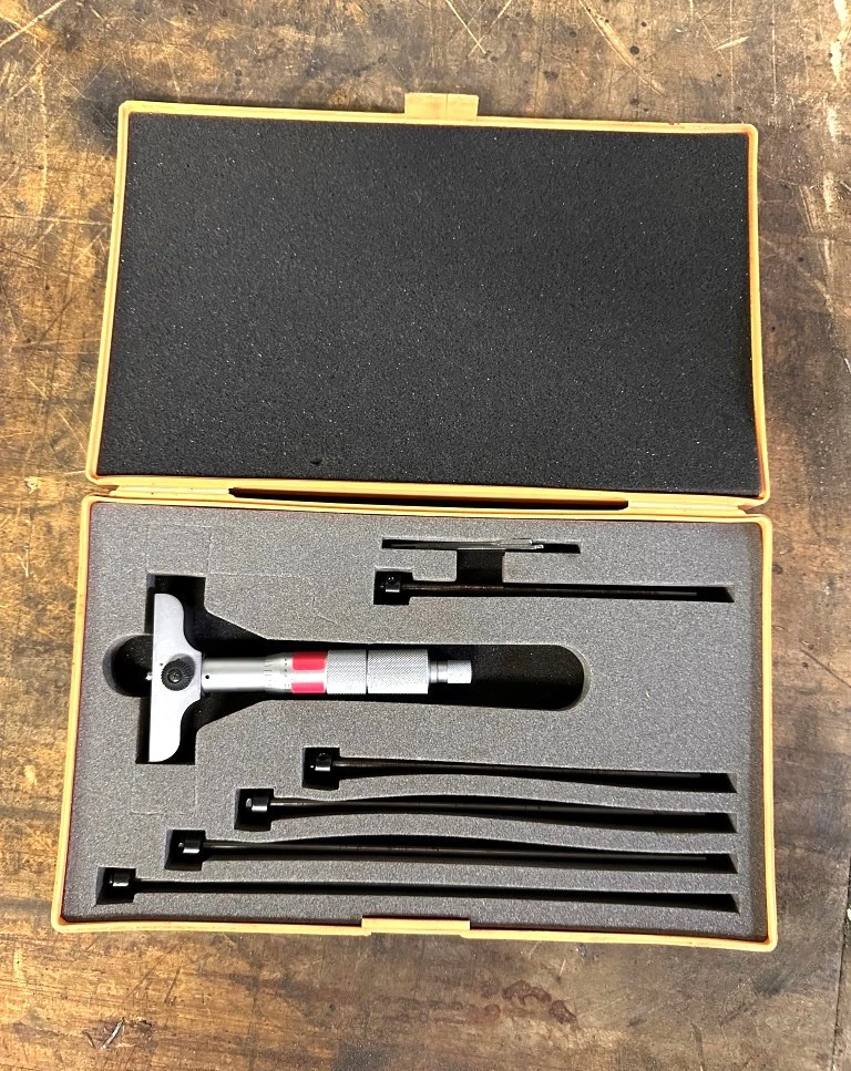 MITUTOYO 129-128 DMC2.5-6 DEPTH MICROMETER