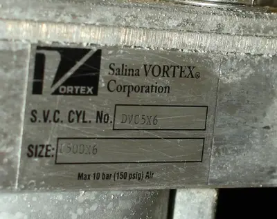 USED SALINA VORTEX DVC5X6, DVC6X6