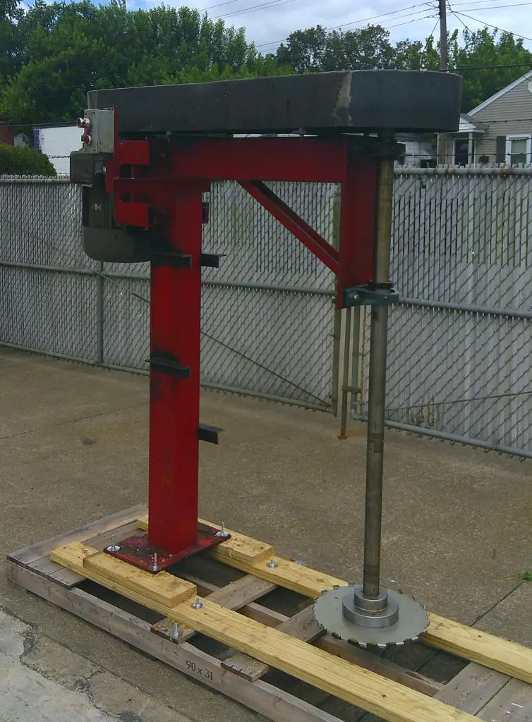 SPC9339  Mixer and Blender 20 hp disperser, no lift, stationary style