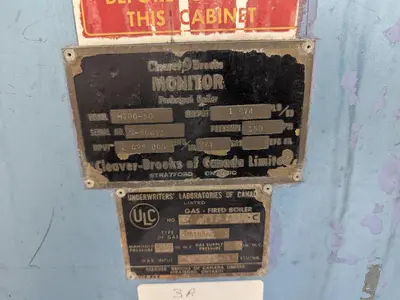 Used CLEAVER BROOKS MODEL M700-50 Boilers British Columbia CA | Steep Hill Equipment Solutions #1295690