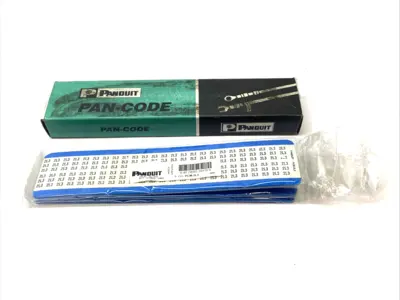 New | in-Stock Panduit Pan-Code Wire Marker Cards BOX OF 15 CARDS Cable & Wire Michigan US | Maverick Industrial Sales #1392526