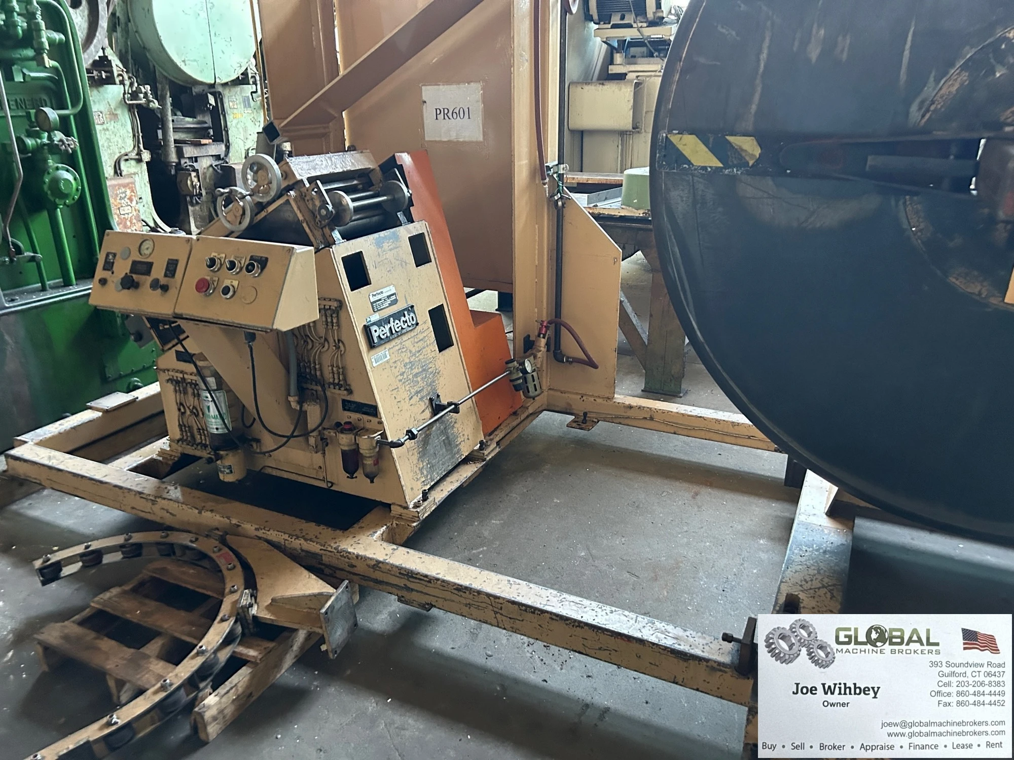 Perfecto Inc 7000Lbs Coil Payoff Straightener RS-12B