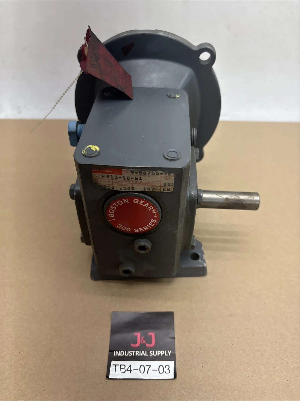 New | in-Stock Boston Gear F313-10-G1 Gearboxes Indiana US | J&J Industrial Supply #1377319