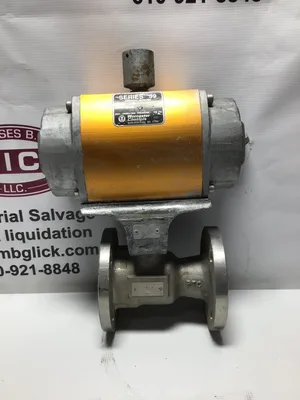 Worcester 2” stainless steel valve w/ series 39 actuator
