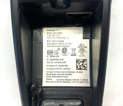 USED DATALOGIC GM4500 GRYPHON HANHELD WIRELESS IMAGER W/ CHARGING CRADLE
