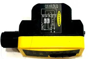 NEW BANNER ENGINEERING QS30LDLQ LASER SENSOR